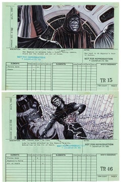 Star Wars: Return of the Jedi - Original Hand-Drawn Storyboard