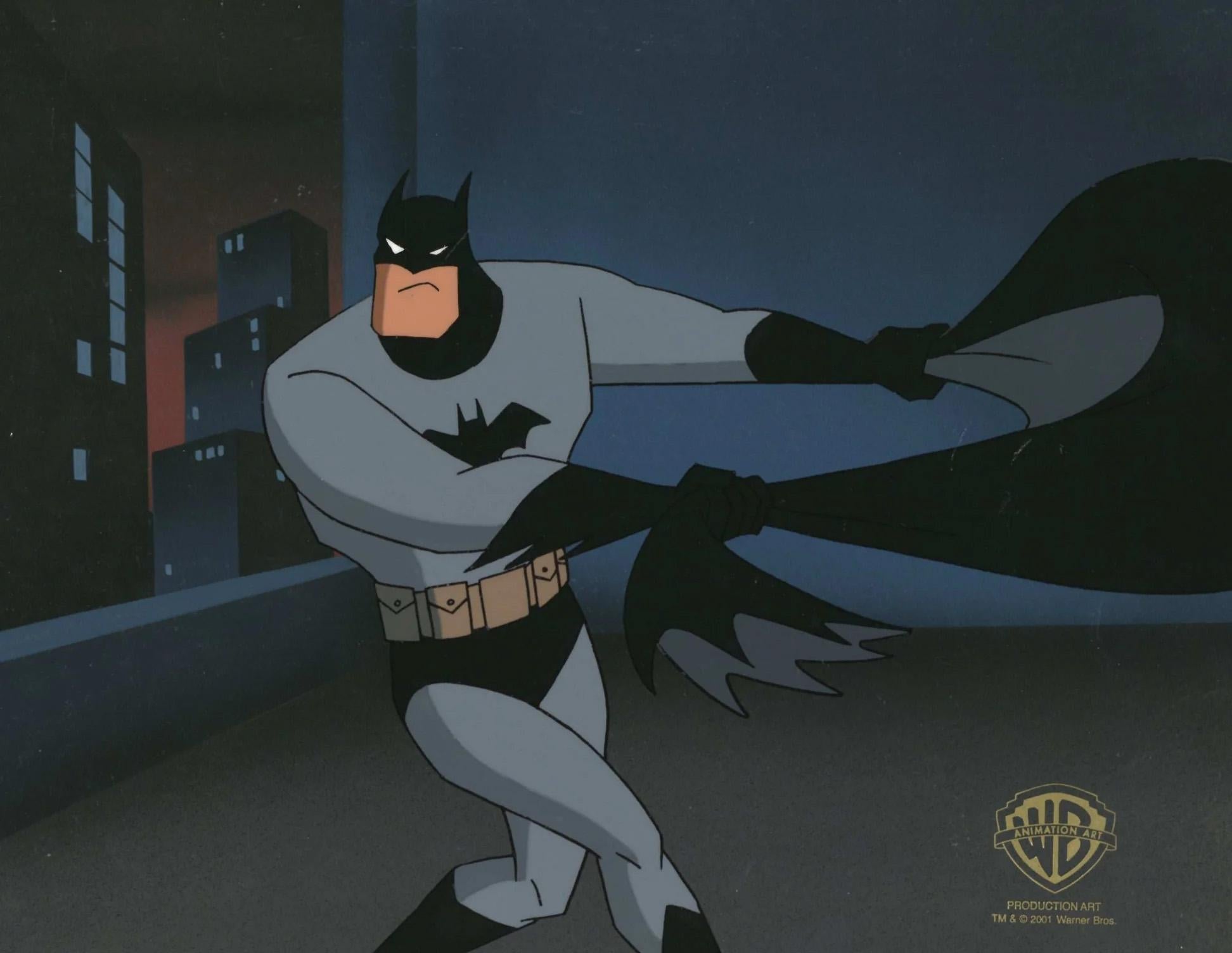 The New Batman Adventures - Cel Original On Original Background : Batman - Art de DC Comics Studio Artists