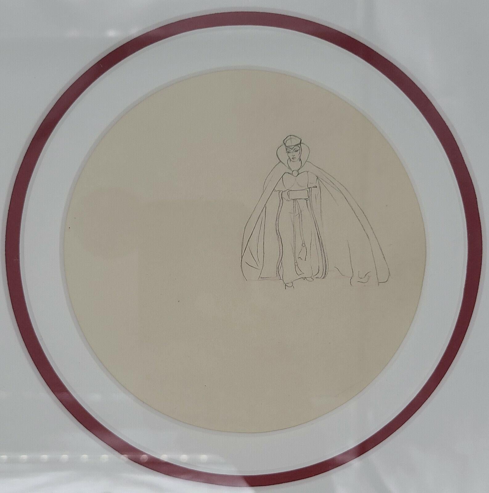 Snow White: The Evil Queen - Set of 3 Original Production Drawings 1