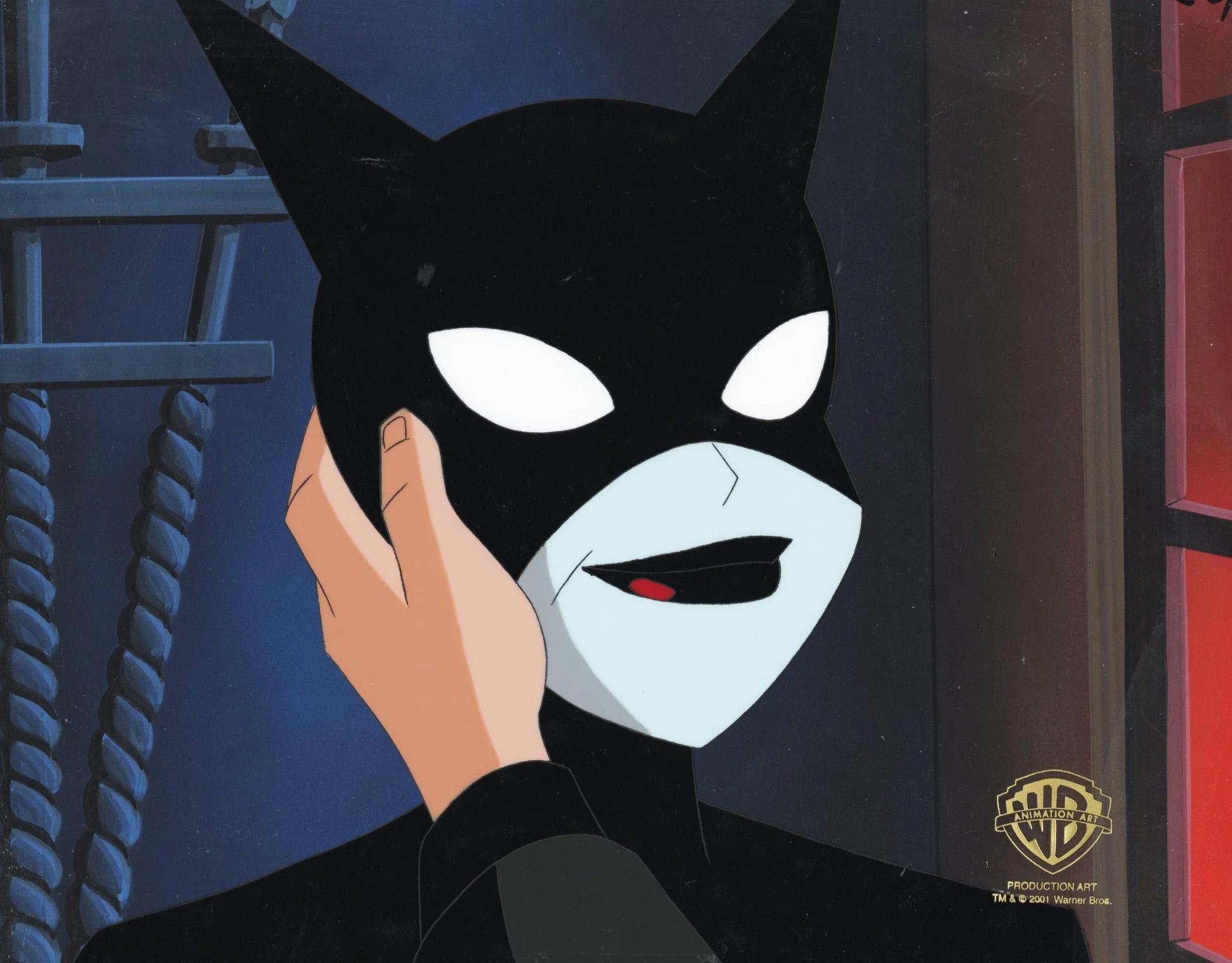 The New Batman Adventures Cult Of The Cat Production Key Setup: Catwoman - Art by DC Comics Studio Artists