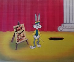 Looney Tunes Original Production Cel with Matching Drawing: Bugs Bunny