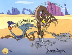 Fast and Famished: Wile Coyote + Road Runner Limited Edition Cel