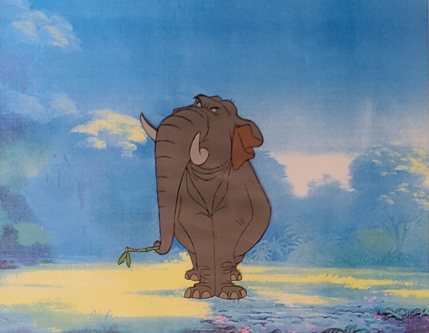 The Jungle Book Original Production Cel: Colonel Hathi - Art by Walt Disney Studio Artists