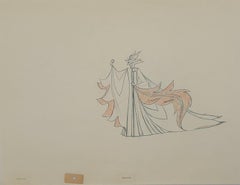 Sleeping Beauty Original Production Drawing: Maleficent