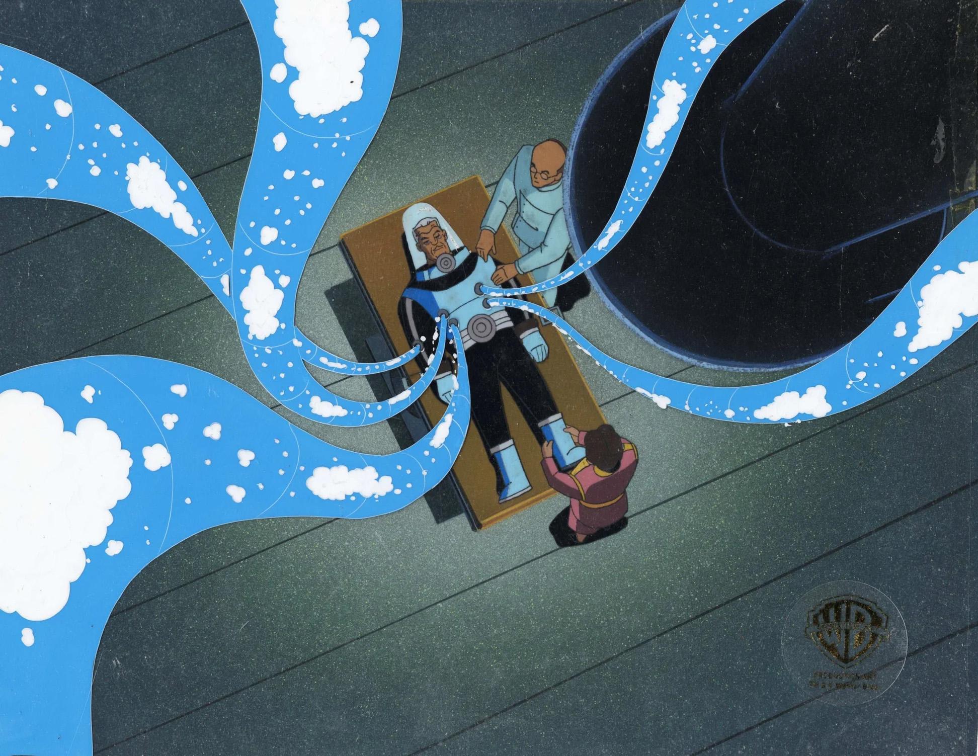 Batman The Animated Series Original Cel on Original Background: Grant Walker - Art by DC Comics Studio Artists