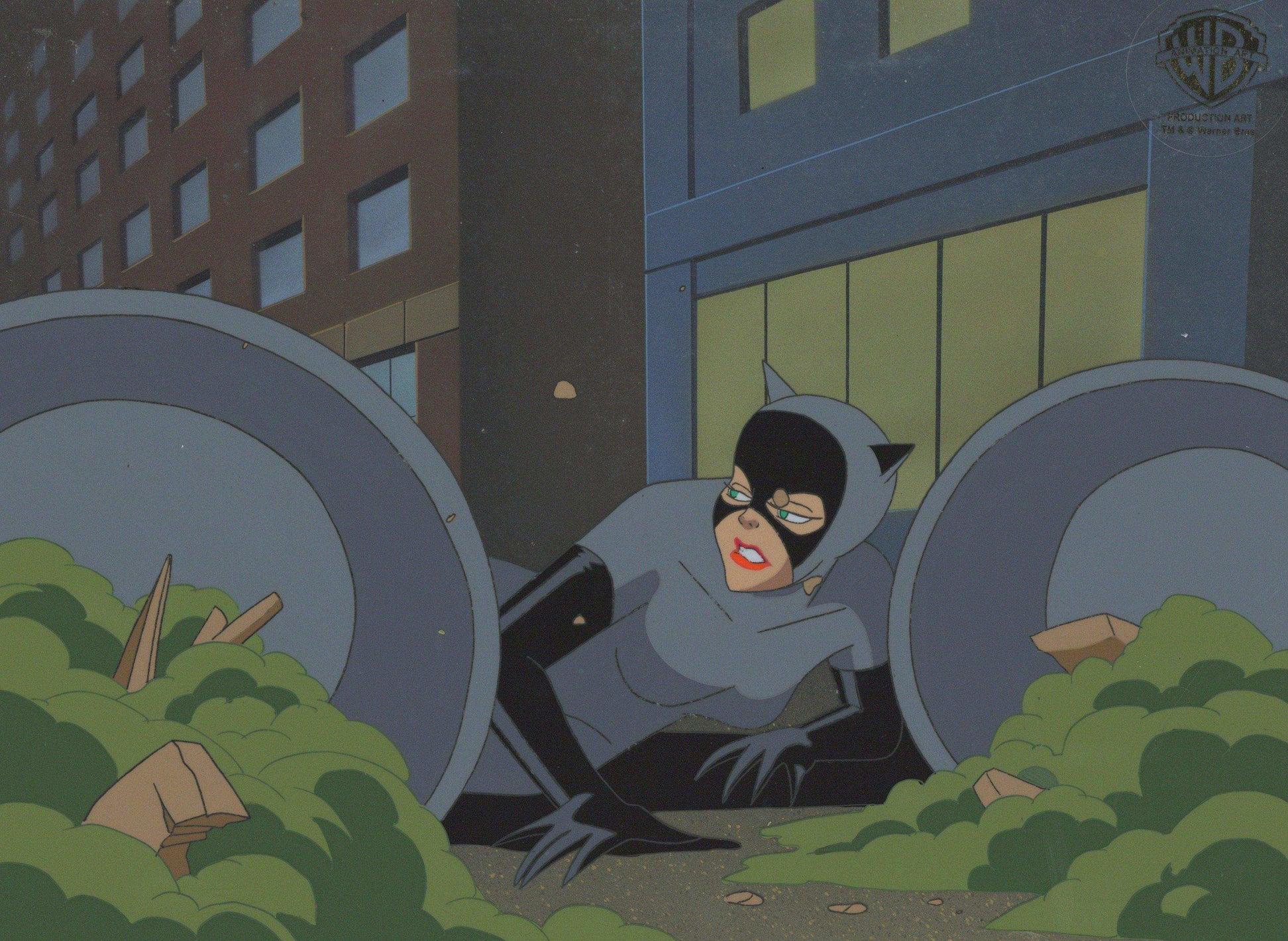 Batman the Animated Series Original Production Key Setup: Catwoman - Art by DC Comics Studio Artists