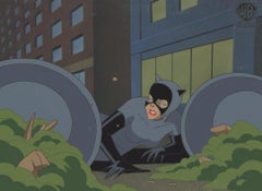 Vintage Batman the Animated Series Original Production Key Setup: Catwoman