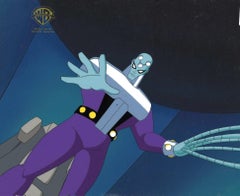 Batman The Animated Series Original Cel on Original Background: Brainiac