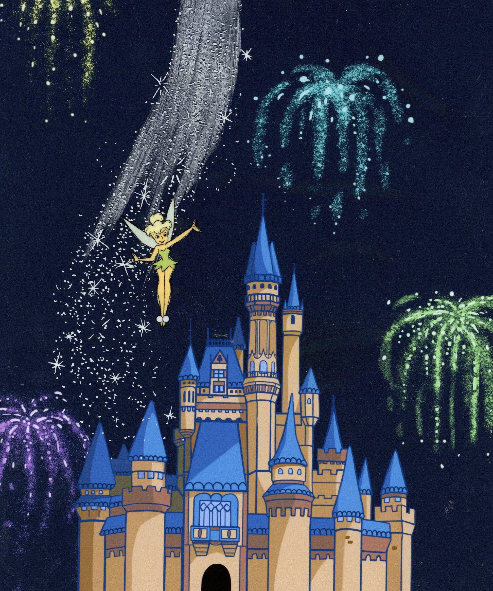 Tinker Bell Original Production Cel - Art by Walt Disney Studio Artists