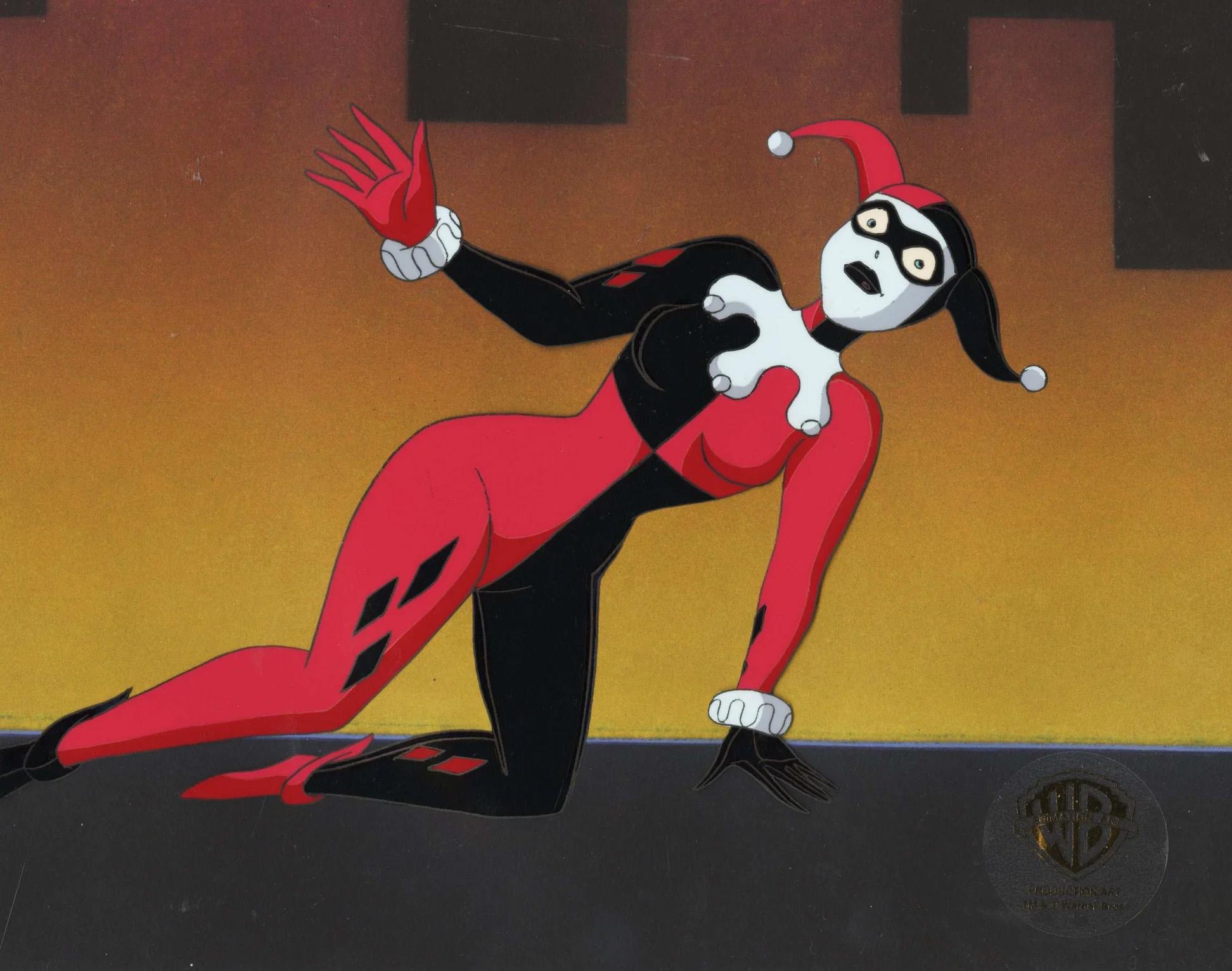 Batman The Animated Series Original Production Cel: Harley Quinn - Art by DC Comics Studio Artists