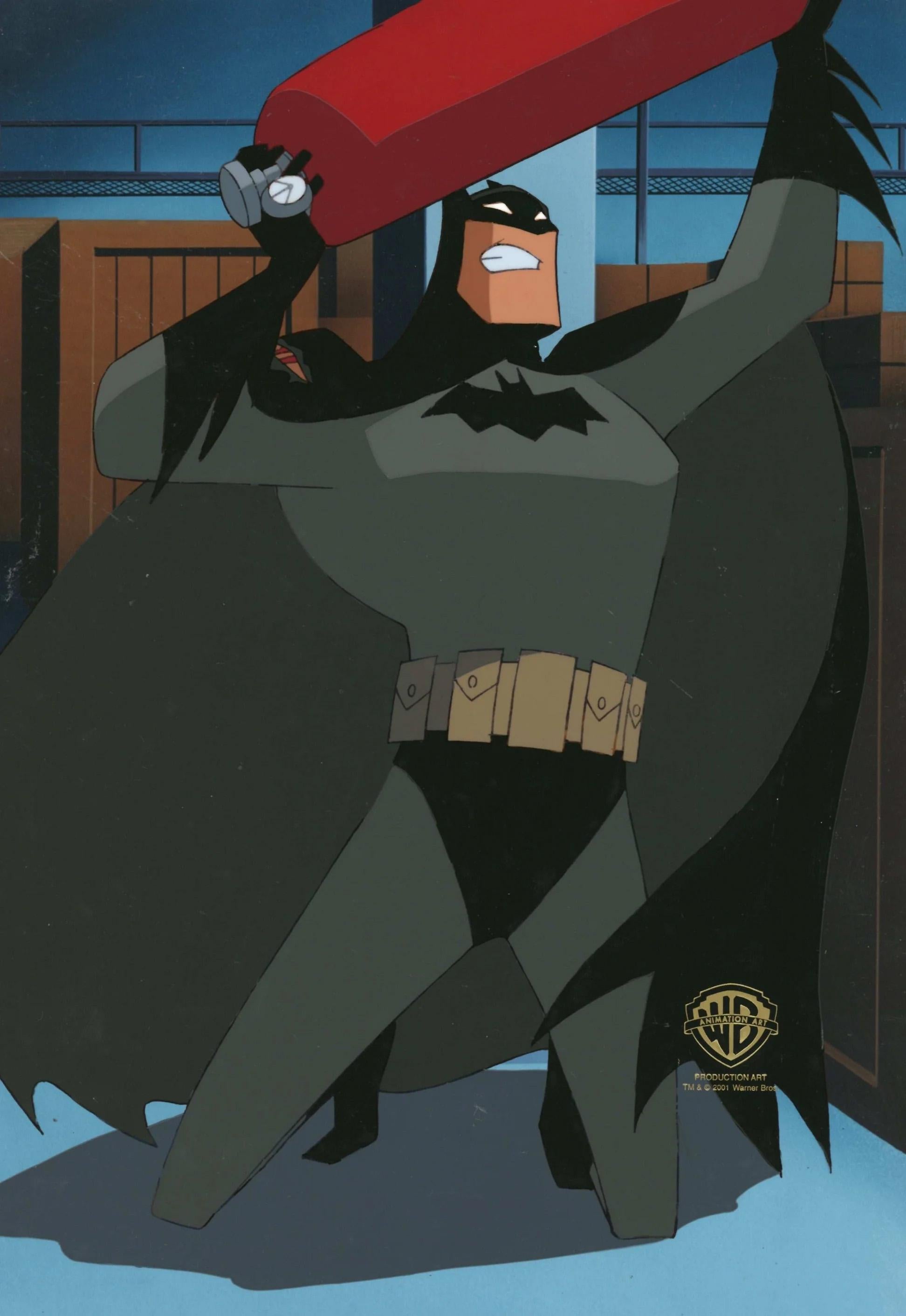 The New Batman Adventures Original Production Cel: Batman - Art by DC Comics Studio Artists