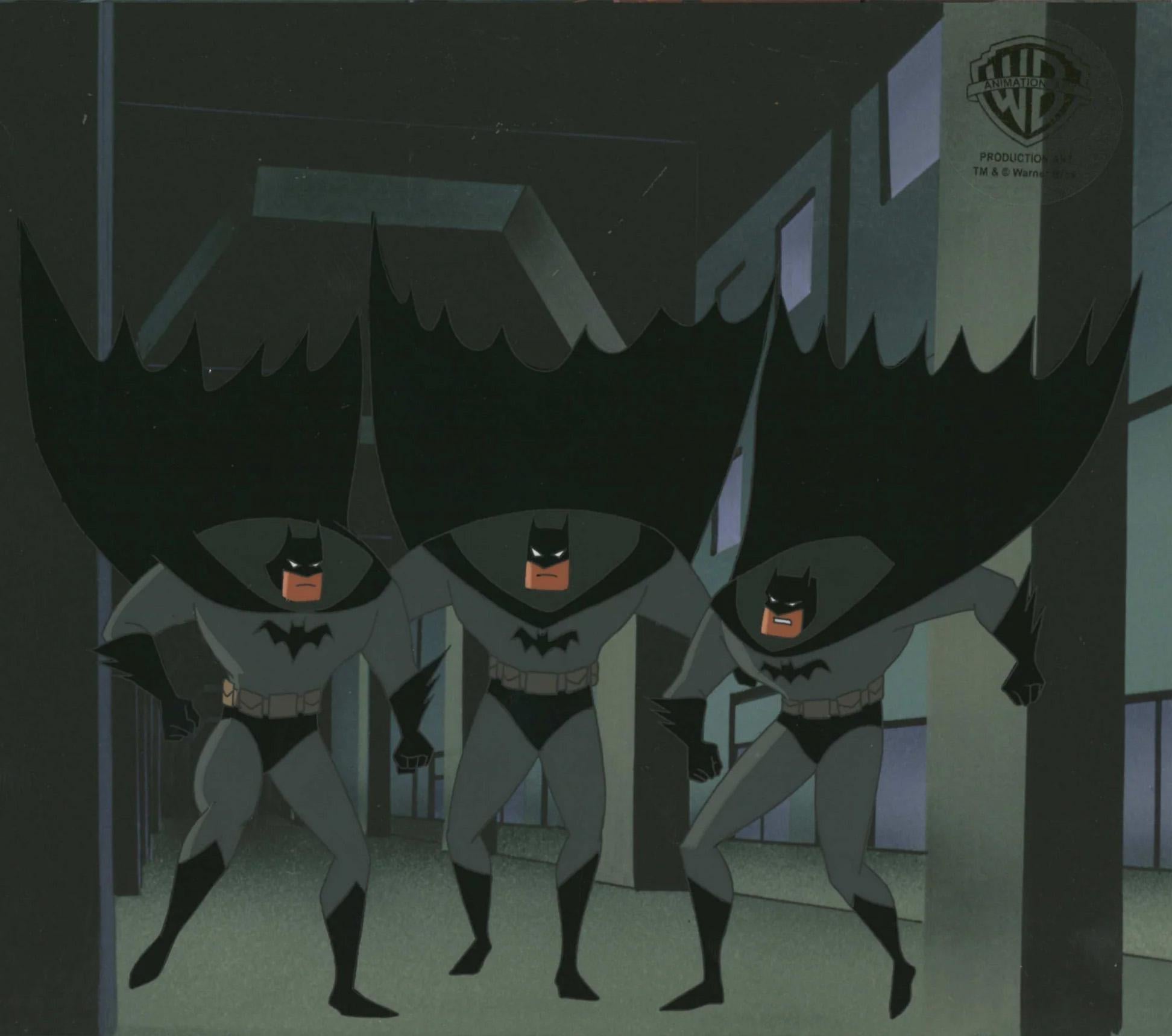 The New Batman Adventures Original Production Cel: Batman - Art by DC Comics Studio Artists