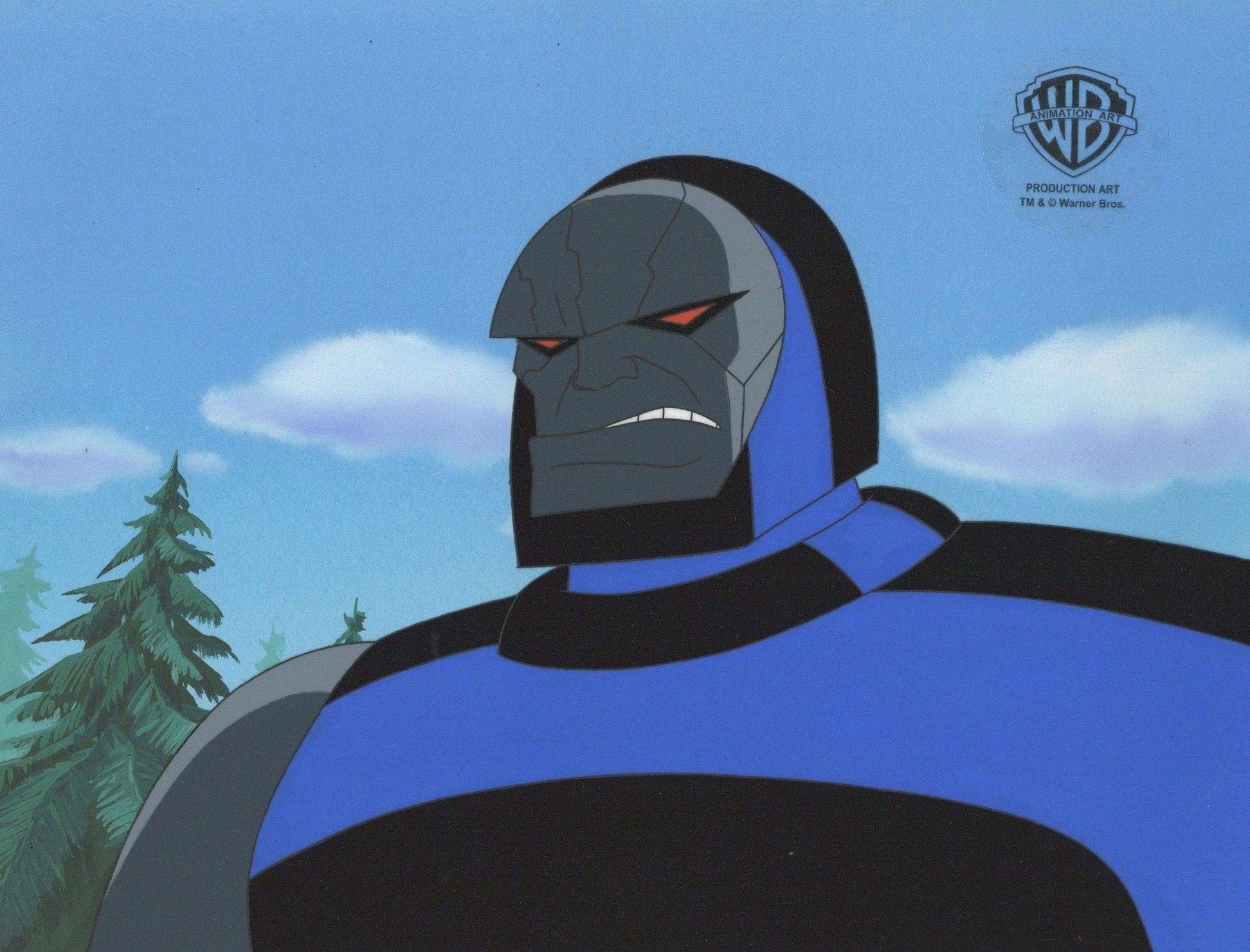 Superman, die animierte Serie, Original Cel und Hintergrund: Darkseid – Art von DC Comics Studio Artists