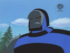 Vintage Superman the Animated Series Original Cel and Background: Darkseid