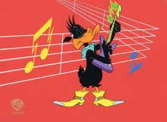 Looney Tunes Pepsi World Tour Commercial Original Cel: Daffy Duck