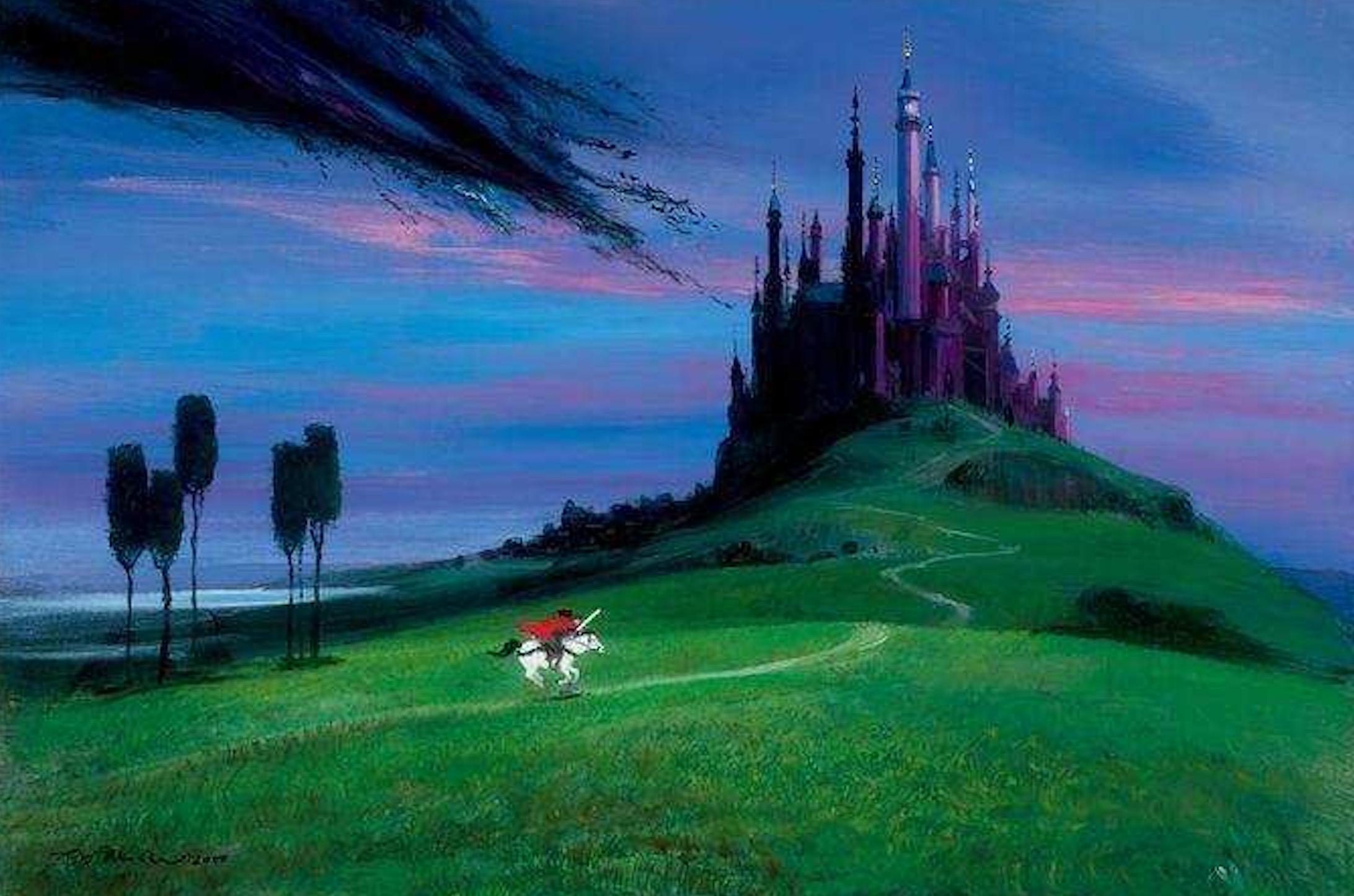 Disney Limited Edition: Aurora's Rescue - Art by Peter Ellenshaw