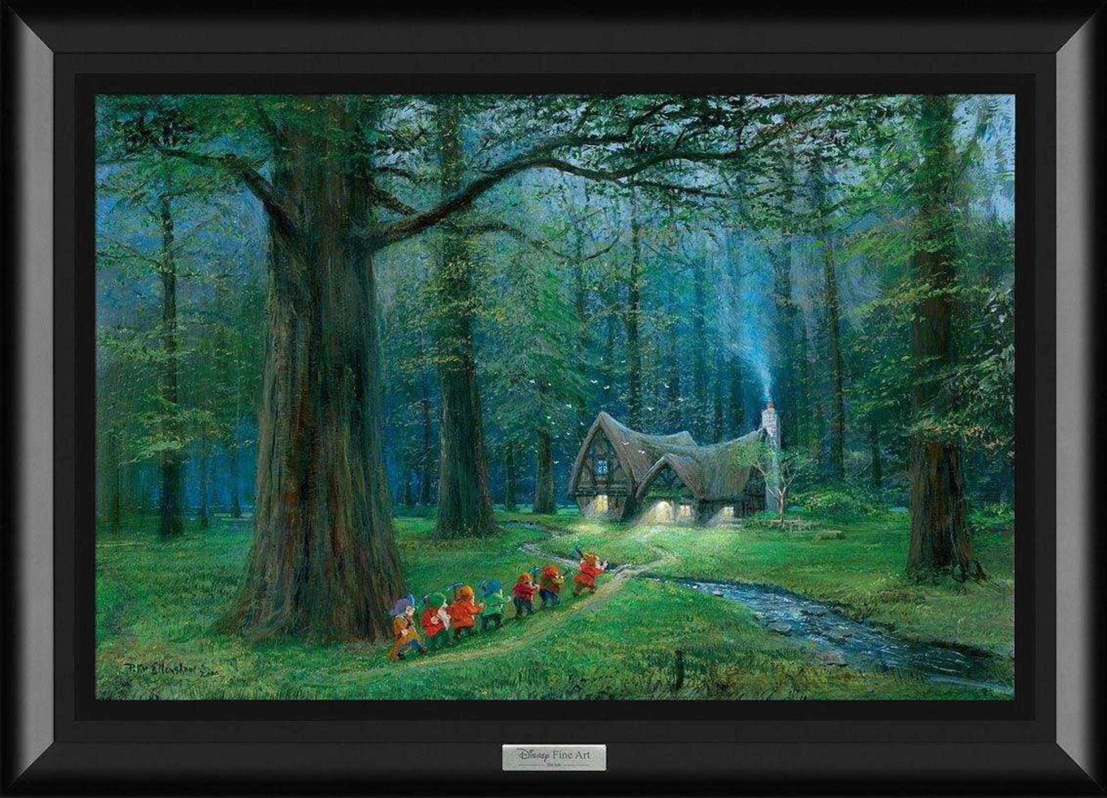 Disney Silver Series Framed: Off To Home We Go - Art by Peter Ellenshaw