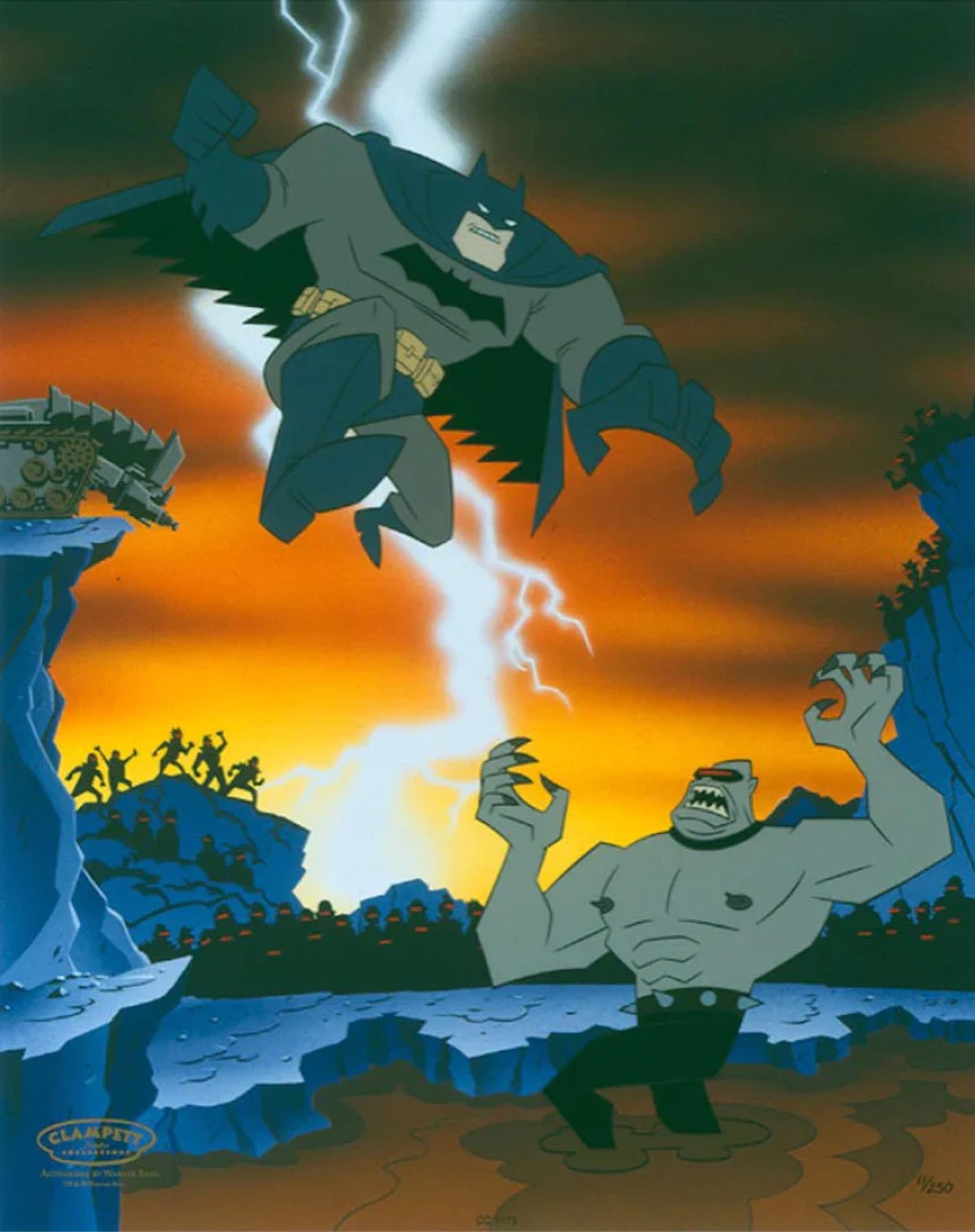 Legends of The Dark Knight Limited Edition Cel with Fine Art Gicleé signed by BT