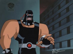 The New Batman Adventures Original Production Cel signed by Bruce Timm: Bane