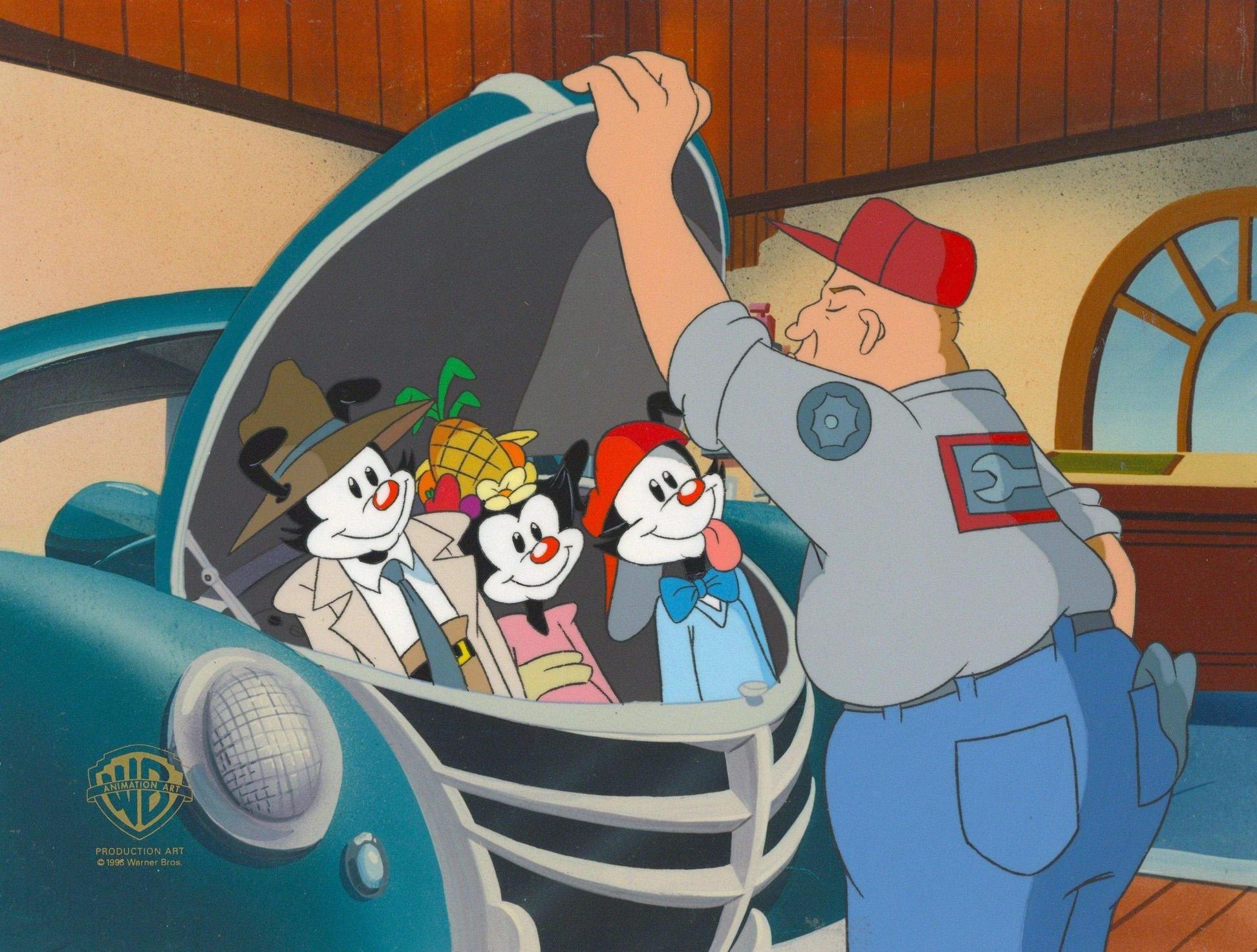 Animaniacs Original Production Cel: Yakko, Wakko und Dot – Art von Warner Bros. Studio Artists