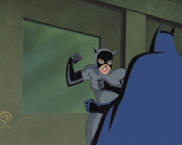 DC Comics Studio Artists - Batman Animated Series Original Cel and ...