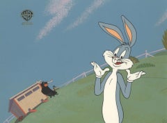 Looney Tunes Original Production Cel: Bugs Bunny and Toro the Bull