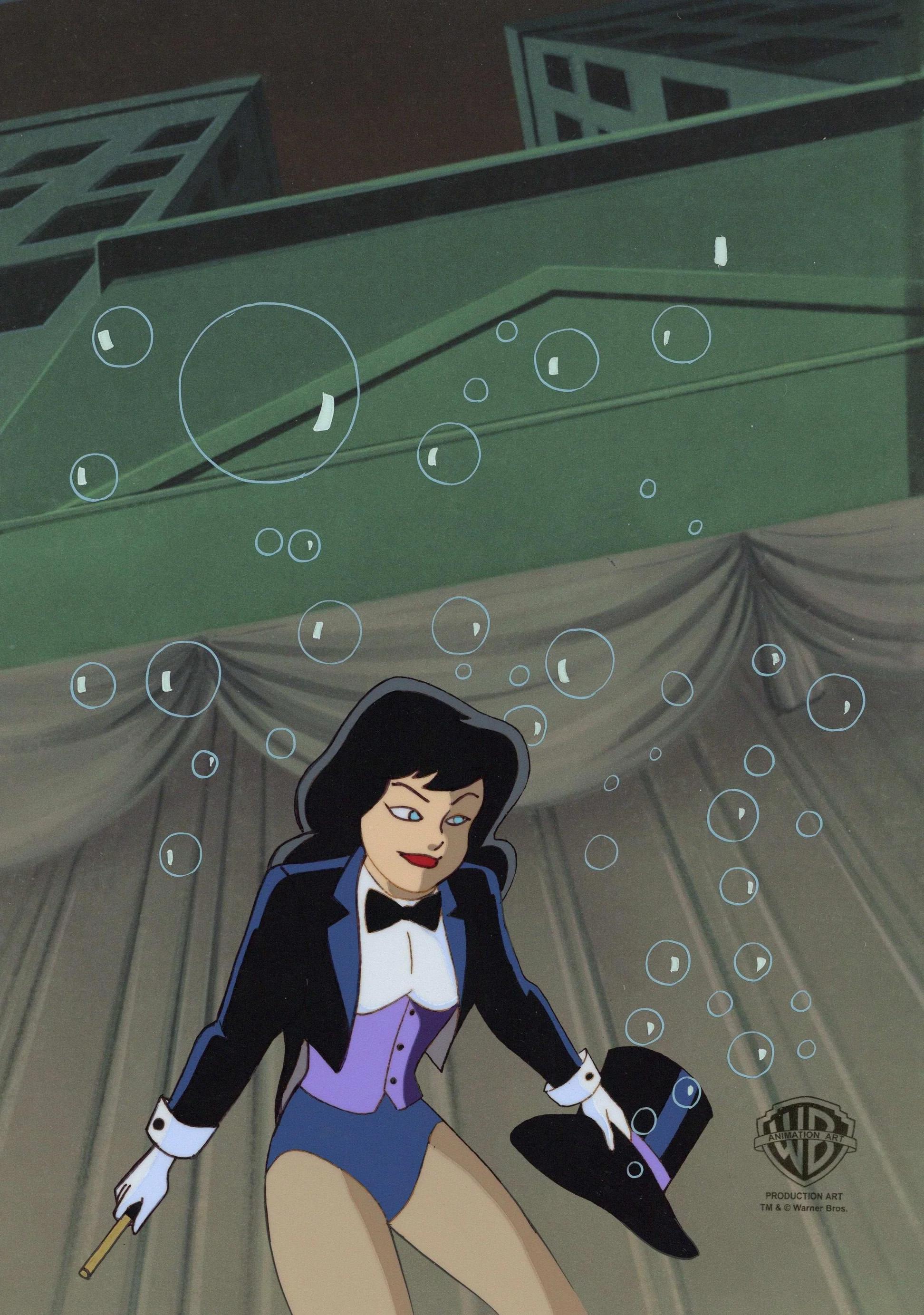 Batman The Animated Series Original Production Cel: Zatanna - Art by DC Comics Studio Artists