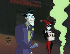 Vintage The New Batman Adventures Original Production Cel: Joker and Harley Quinn