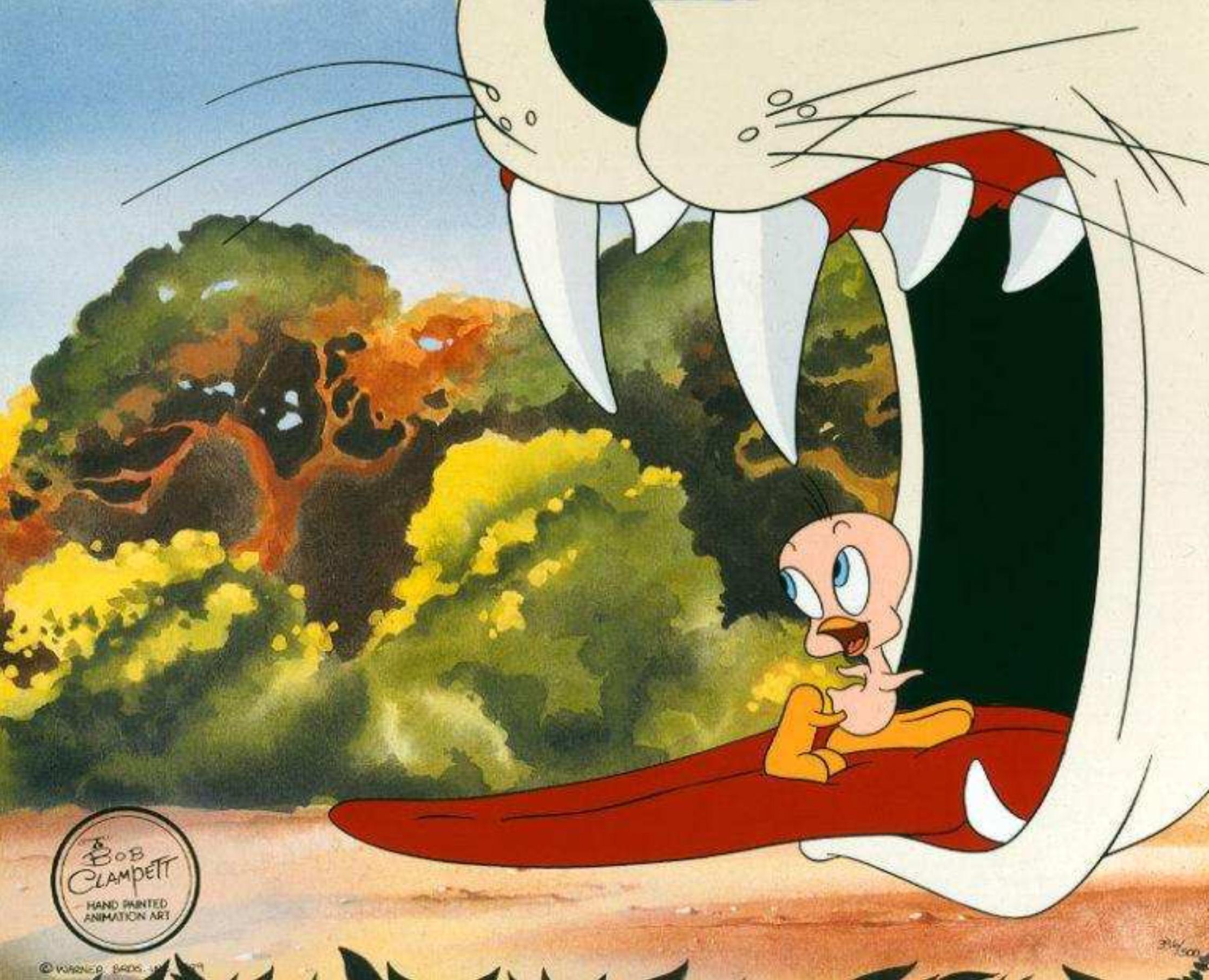 Birdy And The Beast Limited Edition Cel - Art by Bob Clampett