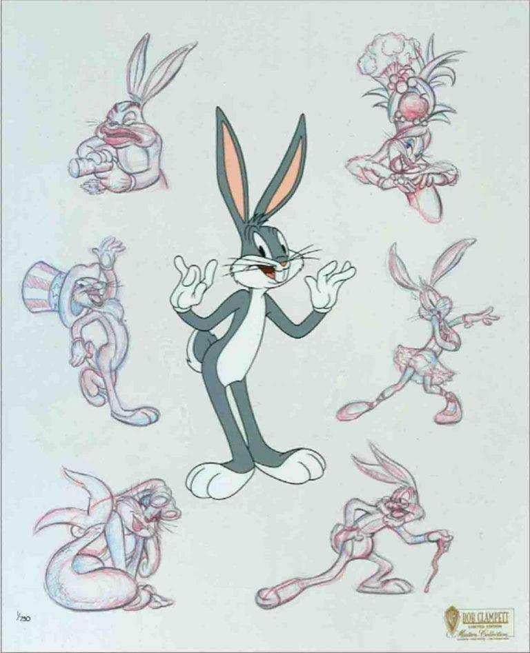 Bugs Persona Limited Edition Cel - Art by Bob Clampett