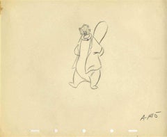 Song of the South Original Production Drawing: Br'er Bear