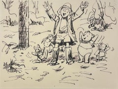 Winnie the Pooh and Tigger Too, Original Storyboard: Pooh, Piglet, Eeyore, Roo
