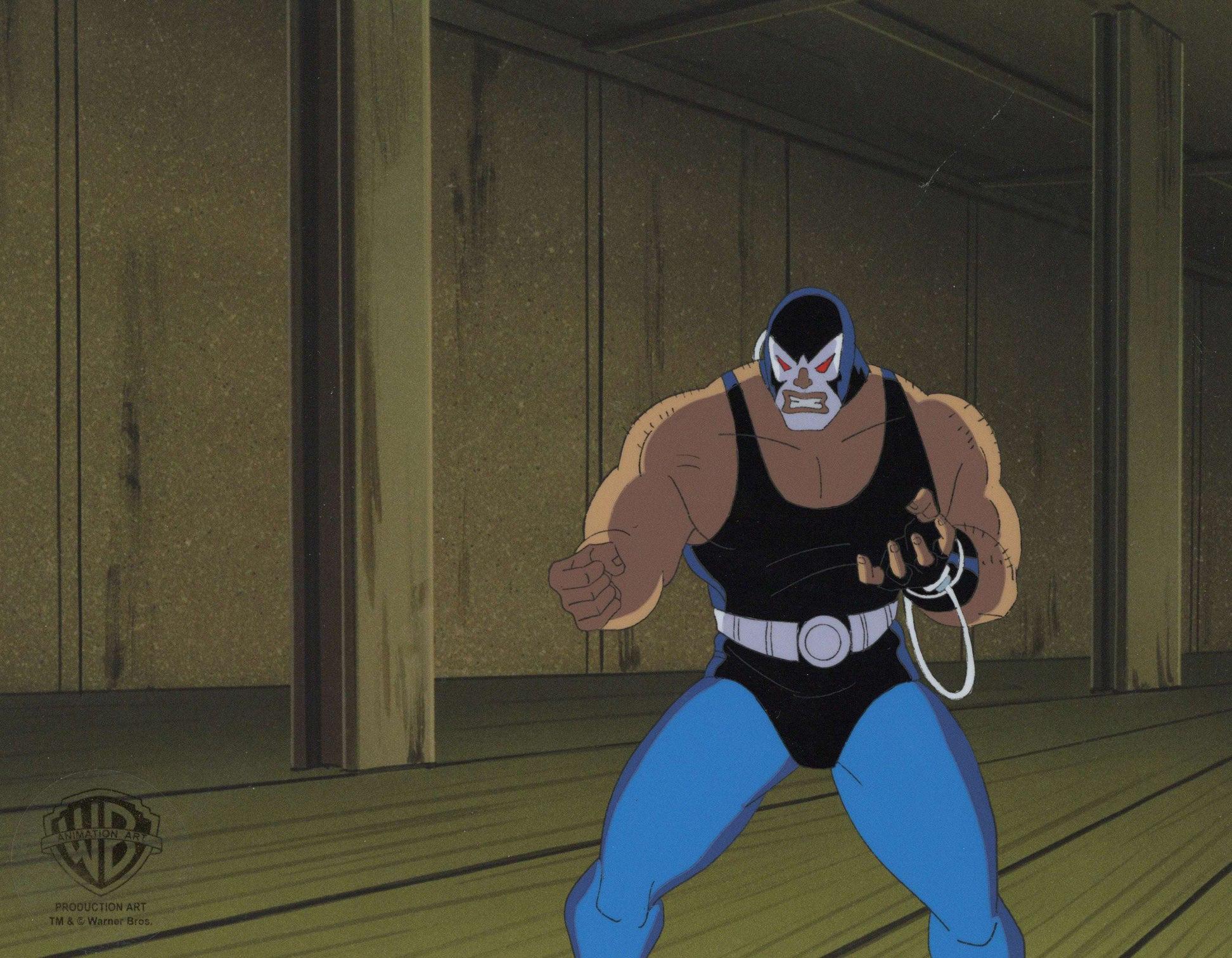 Batman The Animated Series Original Production Cel: Bane - Art by DC Comics Studio Artists