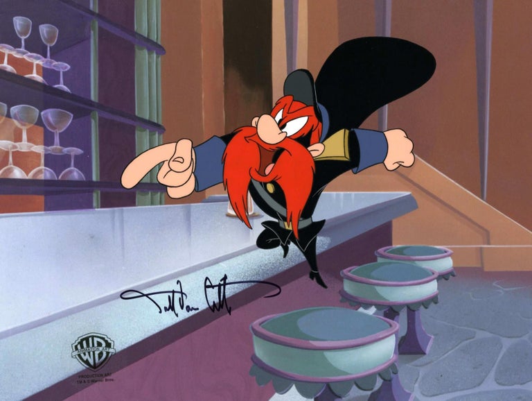 Darrell Van Citters - Looney Tunes Original Production Cel Signed By