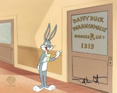 Quackbusters Looney Tunes Original Prod. Cel Signed Darrell Citters: Bugs Bunny