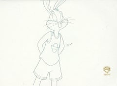 Space Jam Original Production Drawing: Bugs Bunny