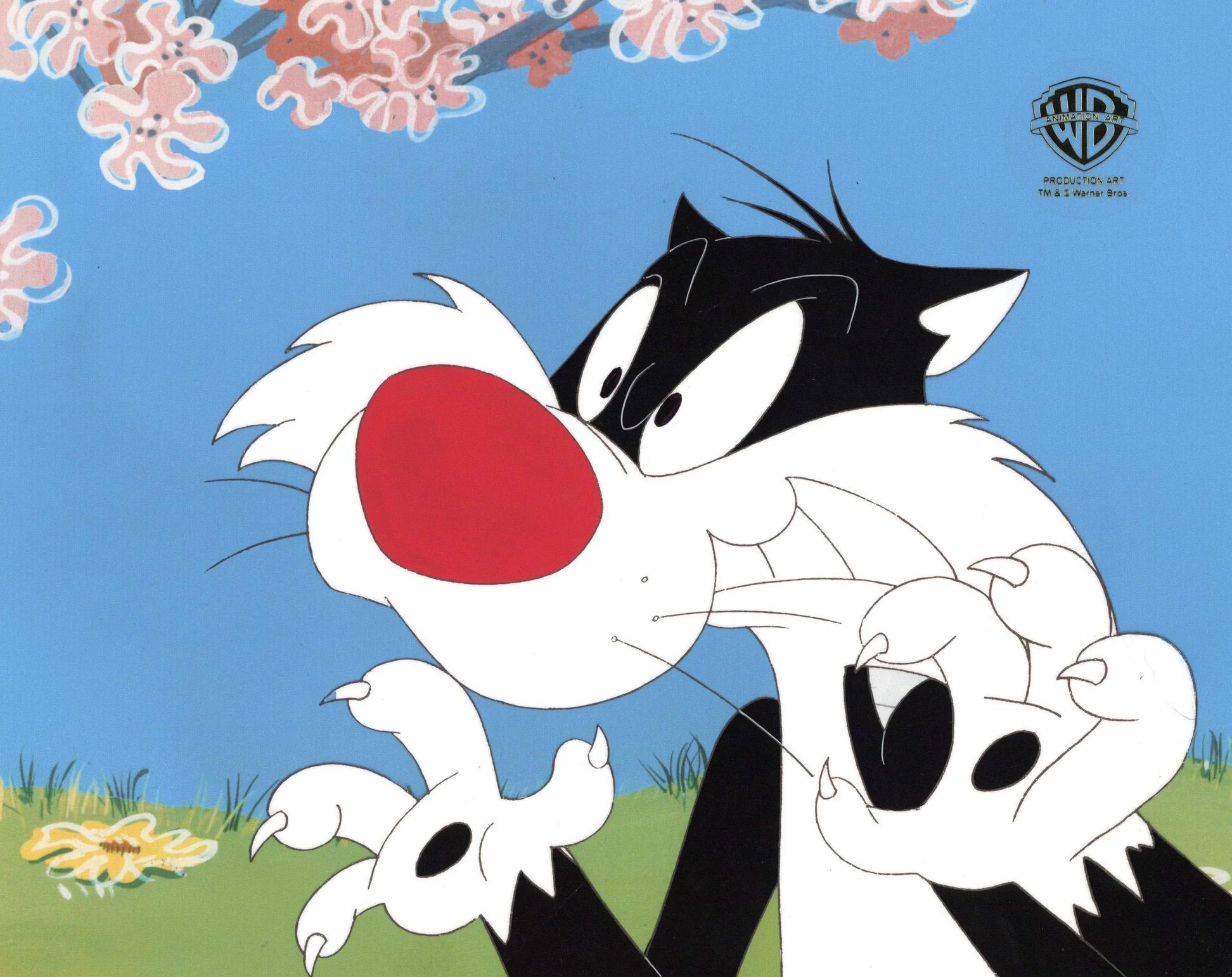 Sylvester and Tweety Mysteries Original Production Cel: Sylvester - Art by Warner Bros. Studio Artists