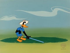 Looney Tunes Cel de production d'origine : Daffy Duck