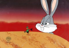 Looney Tunes Original Produktionscel: Käfer Bunny und Entenkäfer