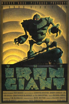 Vintage The Iron Giant Deluxe Canvas 100 Issued