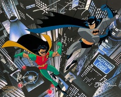 El Dúo Dinámico de Gotham firmado por Kevin Conroy, Alan Burnett, Paul Dini, Bruce Timm