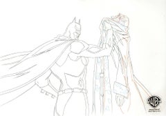 Batman, Gotham Knight Original Production Drawing: Batman and the Russian