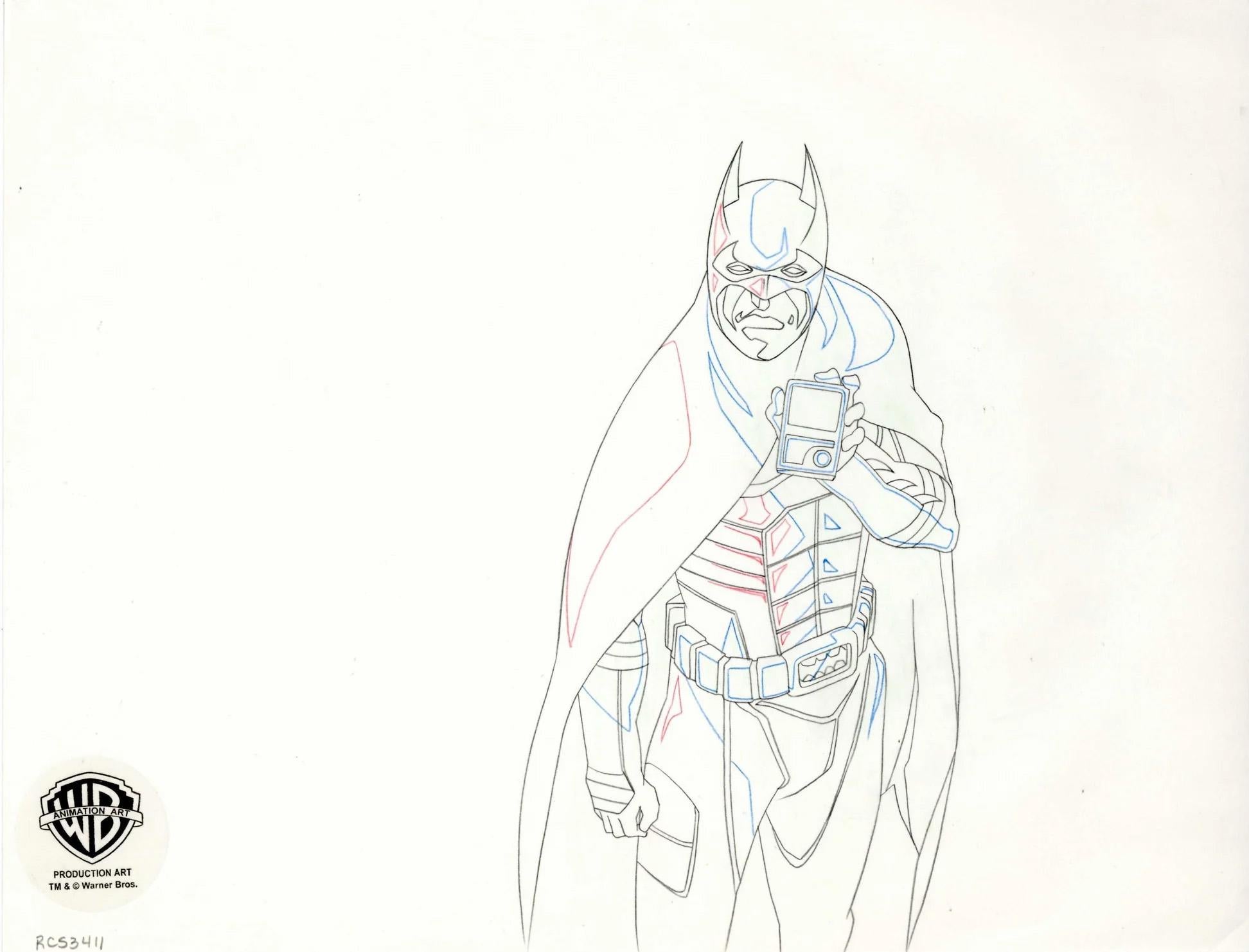 Batman, Gotham Knight Original Production Drawing: Batman - Art by DC Comics Studio Artists