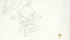 Vintage Space Jam Original Production Drawing: Pepe Le Pew