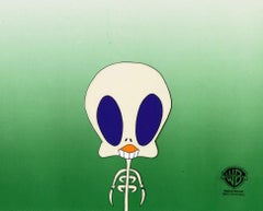 Vintage Looney Tunes Original Production Cel with Matching Drawing: Tweety