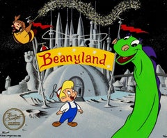 Retro Beany and Cecil Limited Edition Cel: Beanyland