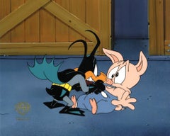 Tiny Toons Original Production Cel: Batduck e Hamton