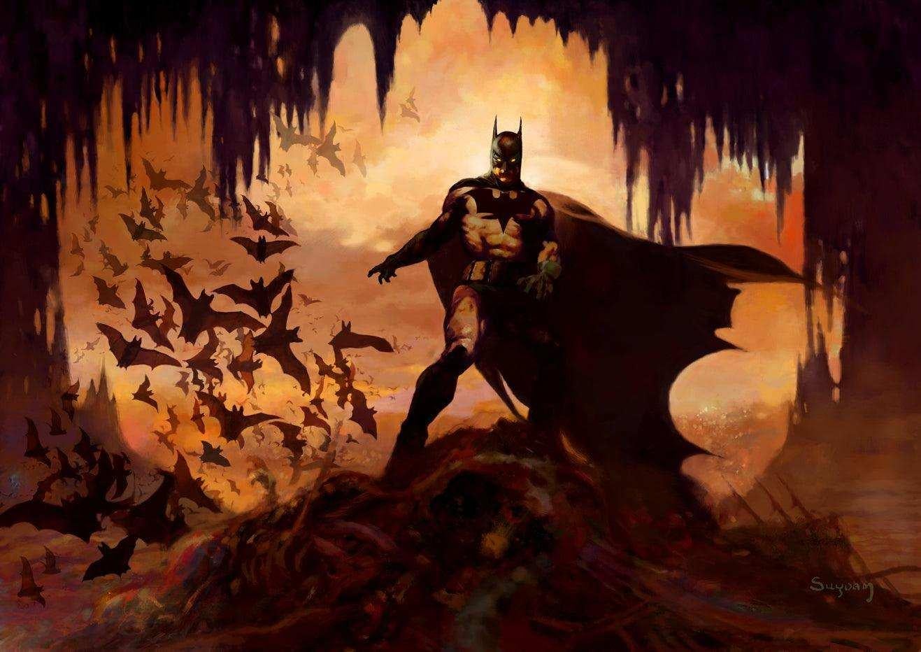 Domain Of The Bat - Art by Arthur Suydam