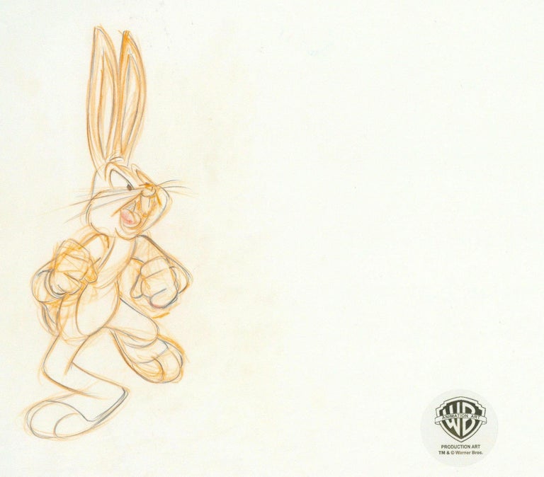 Looney Tunes Studio Artists - Space Jam Original Production Drawing ...