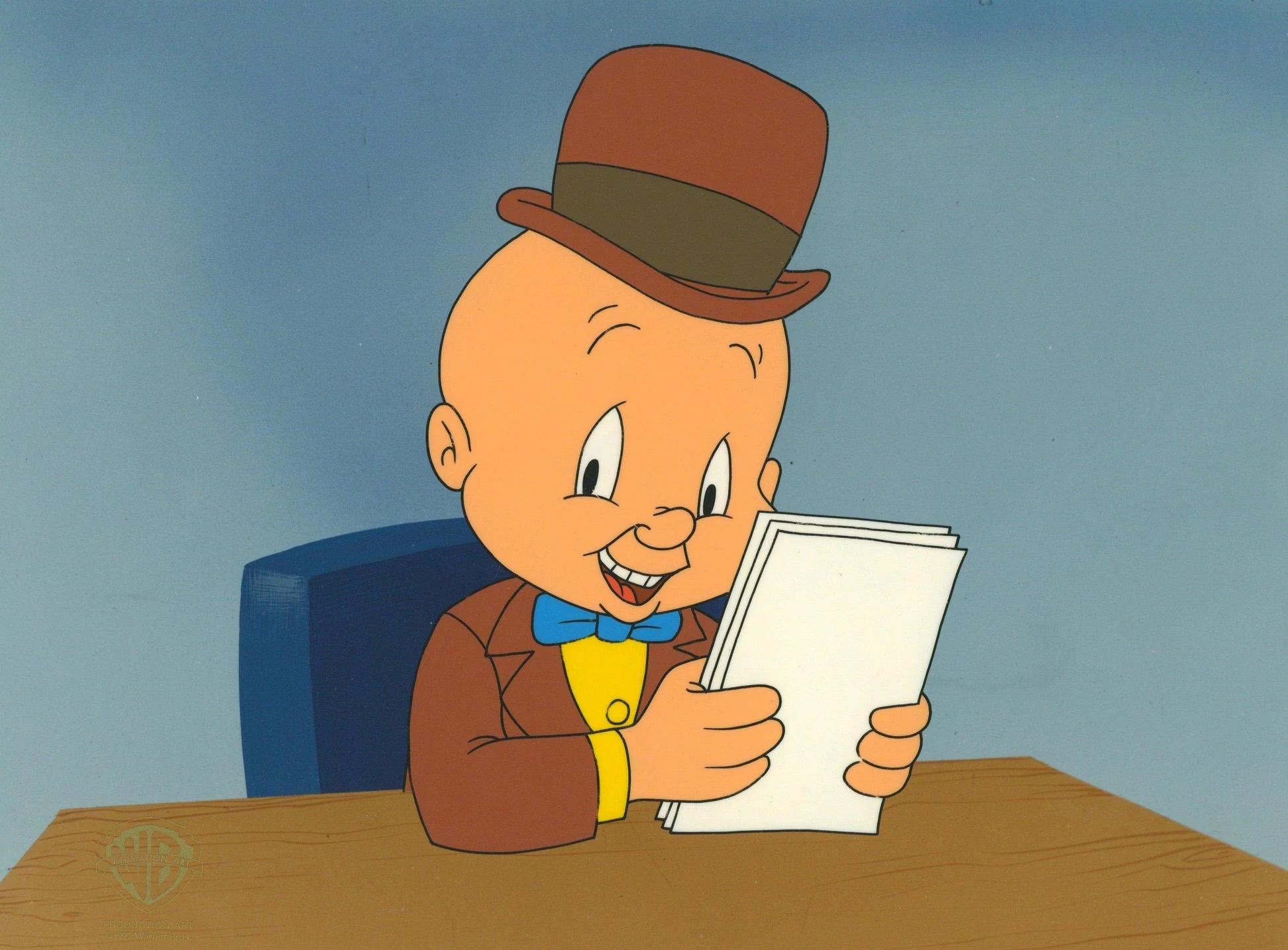 Looney Tunes Original Production Cel: Elmer Fudd - Art by Warner Bros. Studio Artists
